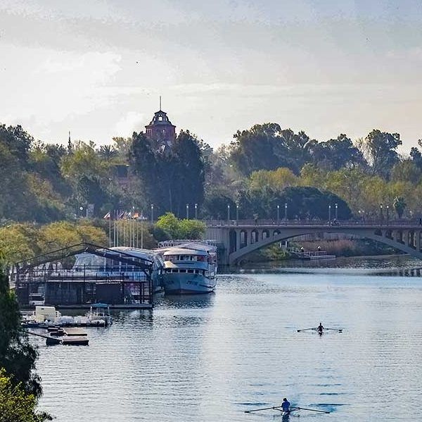 El río Guadalquivir