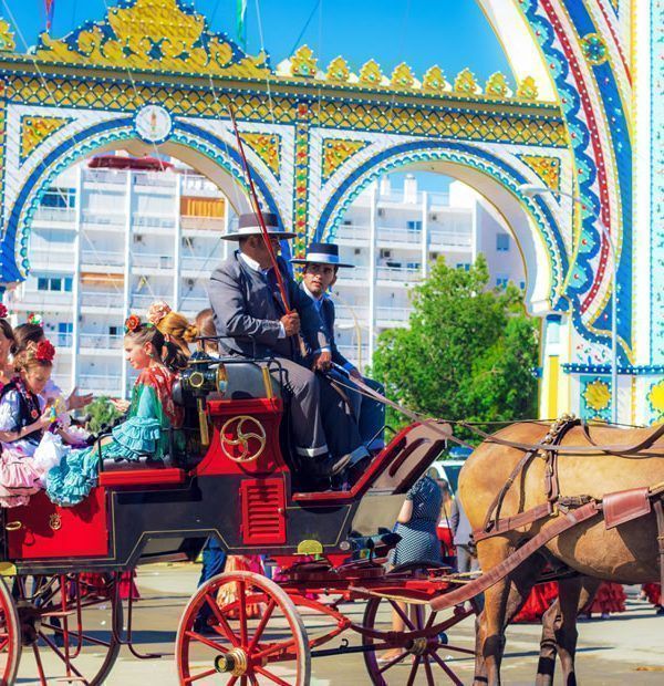 paseo por la Feria de Sevilla