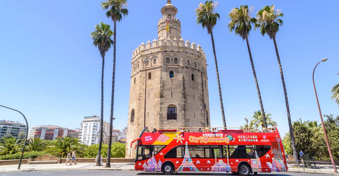 ¿Cuál es la ruta del bus turístico de Sevilla? 8