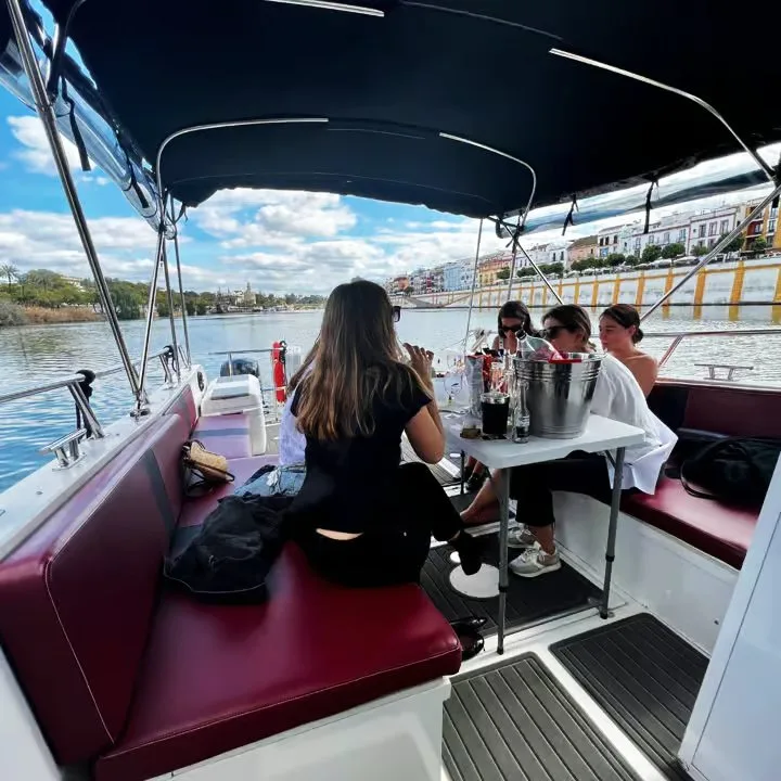 Croisière privée en petit groupe sur le Guadalquivir à Séville